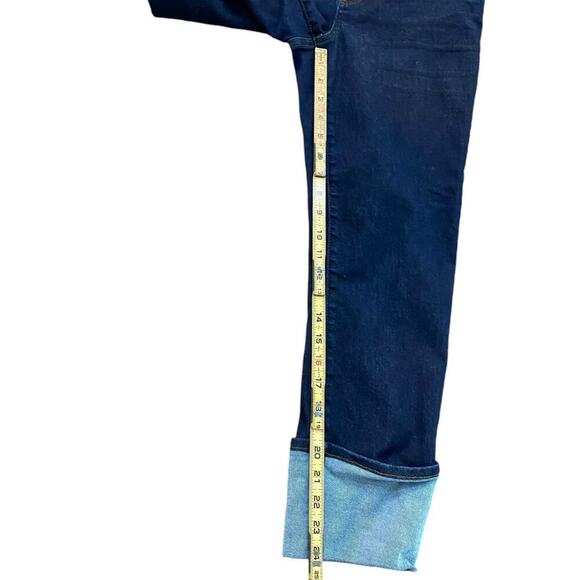 Kut From The Kloth Blue Cameron Straight Leg Denim Jeans Size 8 - Picture 2 of 4